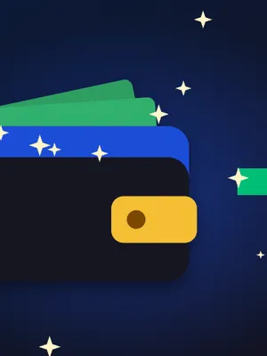 Deloro – portfel z banknotami i strzałka wypłaty